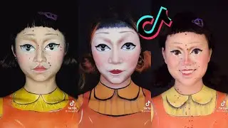 MAKE UP DOLL SQUID GAME -Tiktok