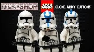 3rd Party Star Wars Phase 2 Clone Trooper Helmet Comparison | Arealight vs LEGO vs CAC