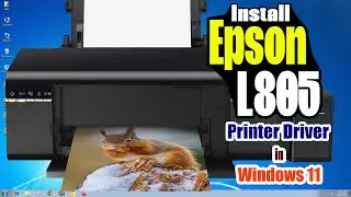 Как загрузить и установить драйвер принтера Epson L805 на ПК или ноутбук с Windows 7