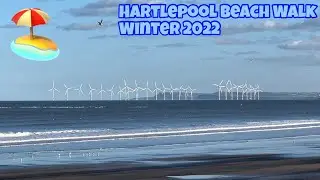 Hartlepool Beach Walk Winter 2022