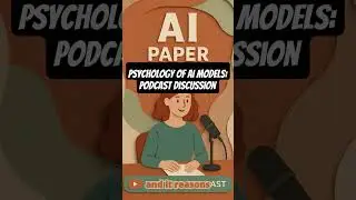 Psychology of LLMs | Podcast Shorts #ai #psychology #aipaper