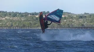 WINDSURF LA NAUTIQUE LE PARC A HUITRES LE 09/01/2025 FRANCE GOPRO