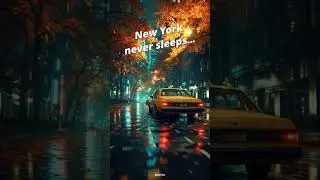 It&rsquo;s Still the 80s &ndash; NYC Taxi Rain Vibes | RetroRift