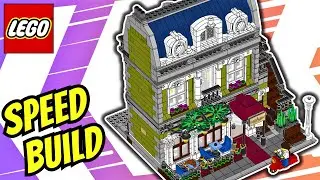 LEGO Parisian Restaurant 10243 | Speed Build