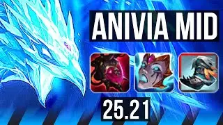 ANIVIA vs YONE (MID) | 10/0/14, Legendary | KR Master | 25.21