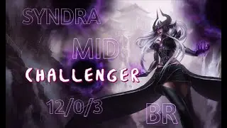 REPLAY SYNDRA MID vs YONE CHALLENGER BR Patch 11.23