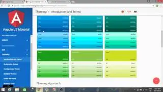 Angular 2 JS with Angular Material-Theming-Part-2