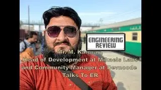 Pakistan Developers Conference At UIT | M. Kamran, Community Manager @ DevnCode Talks To ER