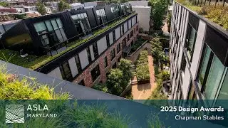 Chapman Stables - 2025 MDASLA Award | Residential Design (Multi-Family)