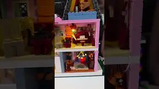 Block Puzzle Pink House Completed Back #AgingPunks #Lego #BlockPuzzles #Trending #shorts