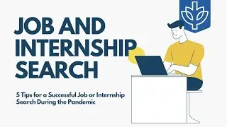 Job and Internship Search (12/9/2020)