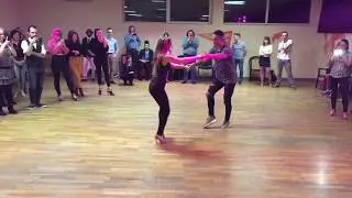 Micka & Emi - Workshop demo [Grupo Extra - Bailemos] @SalsaFever