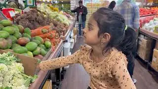 Shopping for Fresh Vegetables and Fruits with Shreeja