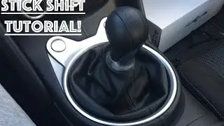 How To Drive a Stick Shift Vehicle For Beginners!