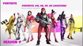 Fortnite Fortbyte #41, 48, 49, 50 Locations