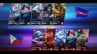 Cambodia Vs Philippine Mobile Legend Philippine /ML Khmer 2019 /The Gaming Video Cambo