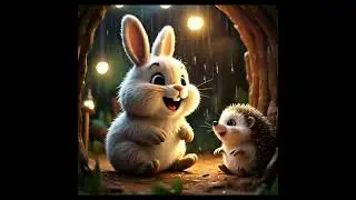 The Hedgehog and the Bunny || Stories || Moral Stories #trendingshorts #stories #viralvideo