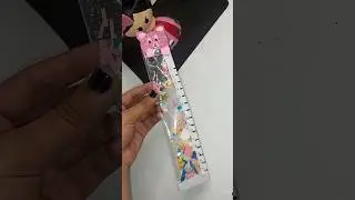Diy cute transparent scale ~ Transparent scale using plastic bag 🤩 ~#shorts