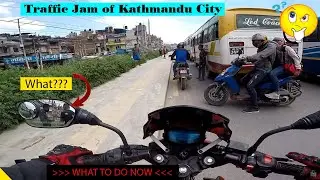 Kathmandu City 2019 | Worst Traffic Jam Ever Seen in my life | 7 Lane Road Seen in Kathmandu