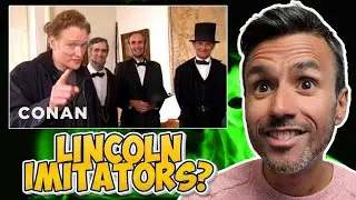 Конан посещает Музей президента Авраама Линкольна | РЕАКЦИЯ