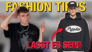 5 WICHTIGE FASHION TIPPS 🚨👀 | Senad