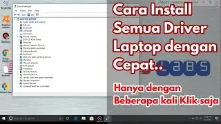 Cara Install Driver Laptop Atau Komputer