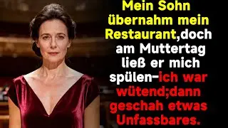 Mein Sohn schämte mich vor Kunden im Restaurant, bis ich mein Erbe zurückholte!