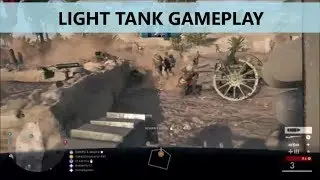 Light Tank Gameplay Clips (BF1)