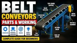 Belt Conveyors Parts and Working