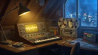 Quiet Voltage — Deep Tape Synth Mix for Calm Work | 1 Hour