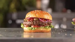 How to make grilled Pattie burger 🍔 | Homemade Burger Recipe #taste #burger 