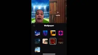 How to change background on TikTok live.