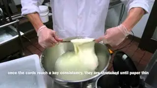 Making fresh buffalo mozzarella at La Perla d'Italia in Dallas