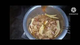 Chicken and rice making 😋