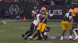Jordan Love SCARY Ankle Injury 🙏🙏 | Packers vs Eagles