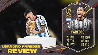 &iexcl;ME SORPRENDI&Oacute; DEMASIADO ESTA CARTA! 🔥 87 LEANDRO PAREDES FIFA 23 TRASFONDO REVIEW