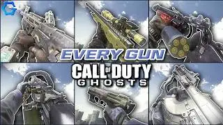 EVERY Gun in Call of Duty Ghosts | Gun Showcase