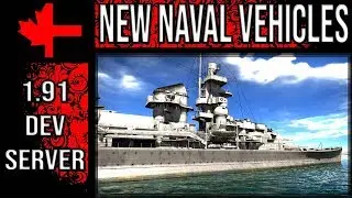 New Naval Vehicles - Update 1.91 Dev Server - War Thunder