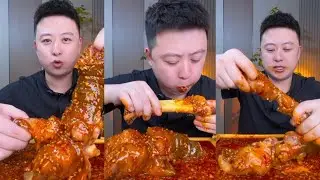 Fragrant Spicy Braised Beef Hooves🍖 Mukbang | Tender Big Beef Hooves Eating Show🔥🌶️