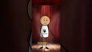 Comparison & Low Self-Worth #deepthoughts #motivation #animation #stickman