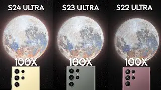 Samsung Galaxy S24 Ultra vs Samsung Galaxy S23 Ultra vs Samsung Galaxy S22 Ultra Zoom Comparison