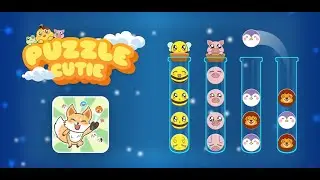 How To Pass Level 8 In Puzzle Cutie (Sorting Puzzle Game) - Hardcore