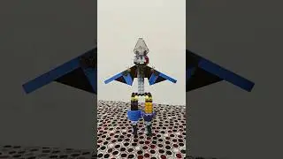 lego Ninjago Dragons Rising custom dragon mech for Rogue Jay #legoninjago #dragonsrising #shorts