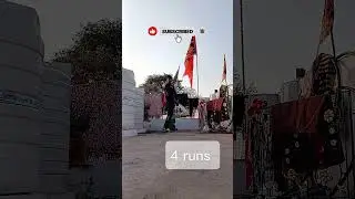 Sirf 1 over = full drama 🙄 #1overmatch#cricketshorts#terracegarden cricket#shorts#viralshorts