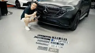 Удалить оригинальный цоколь Mercedes N293 EQC-Class 2019-2023