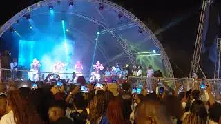 Dr. Thomas Chauke at J John One Man Show e groundini at Giyani Stadium.