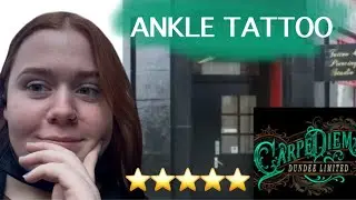 ANKLE TATTOO!! (VERY PAINFUL!!)