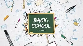Back To School After Effects Templates