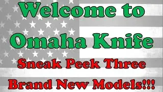 Welcome to Omaha Knife + Sneak Peek at the Mini Freek 565-1 + Two Brand New Sprints!!!!
