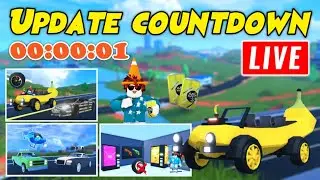 Jailbreak August Update COUNTDOWN! Season 5, New Cars, Apartment | RELEASING NOW 🔴 Roblox Live